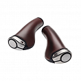 Ergon GP1 Leather Grips 130mm & 130mm Brown